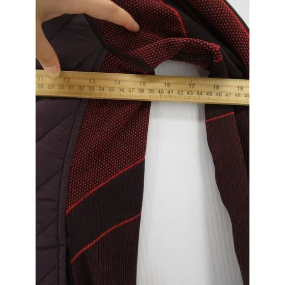 Sweaty Betty Jacket Medium PrimaLoft Quilted Seamless Running Hoodie - Picture 5 of 12